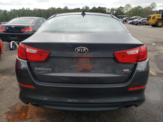 KNAGM4A72F5646638 - 2015 KIA OPTIMA LX GRAY photo 6