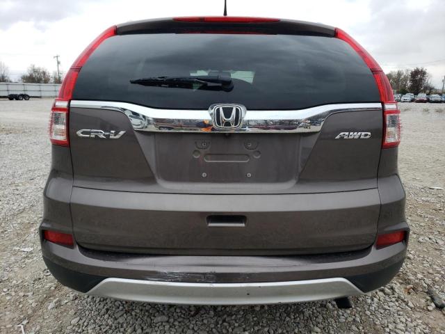 2HKRM4H70GH626293 - 2016 HONDA CR-V EXL BROWN photo 6