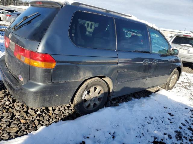 5FNRL18844B090582 - 2004 HONDA ODYSSEY EX GRAY photo 3