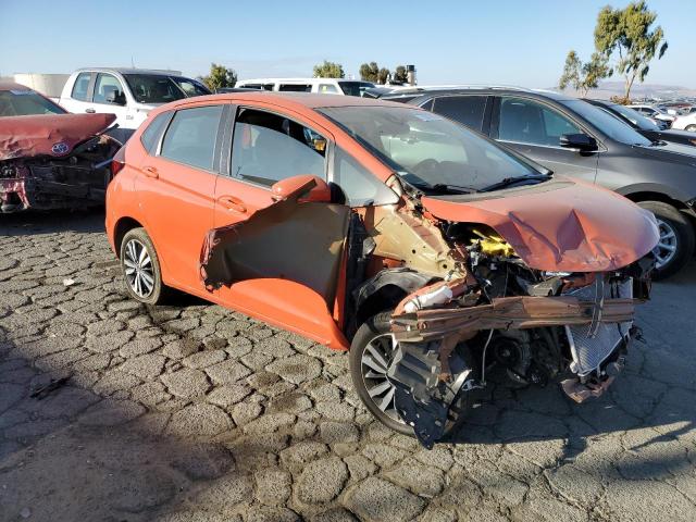 3HGGK5H92JM704435 - 2018 HONDA FIT EX ORANGE photo 4