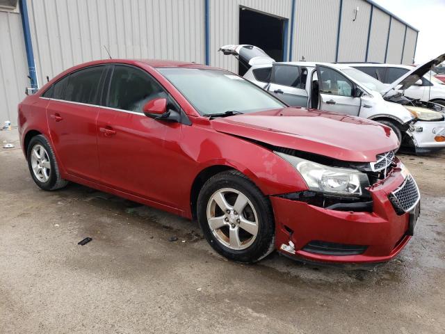 1G1PF5SC3C7297318 - 2012 CHEVROLET CRUZE LT RED photo 4