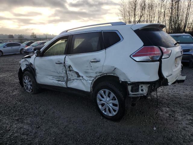 JN8AT2MVXGW136435 - 2016 NISSAN ROGUE S WHITE photo 2