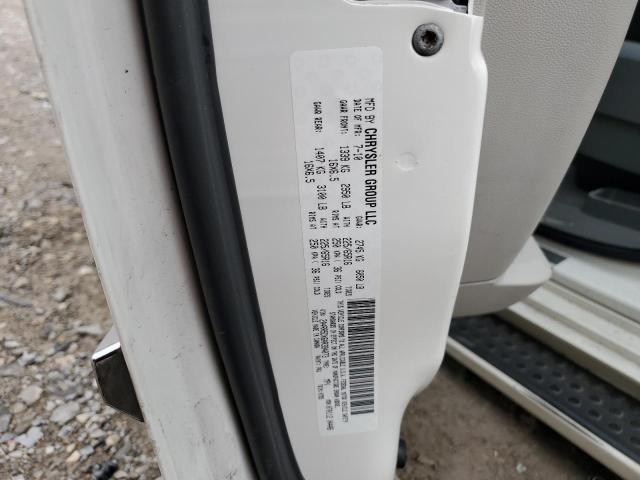 2A4RR5DX6AR394073 - 2010 CHRYSLER TOWN & COU TOURING WHITE photo 13