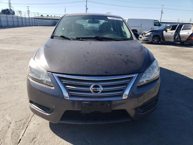 3N1AB7AP3EY292505 - 2014 NISSAN SENTRA S GRAY photo 5