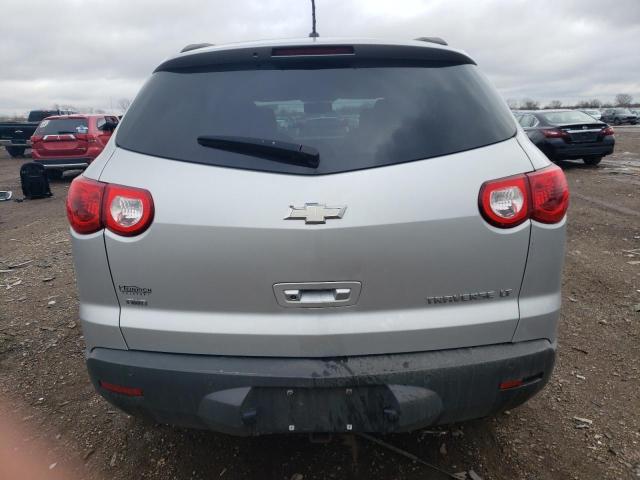 1GNKVGED7CJ218411 - 2012 CHEVROLET TRAVERSE LT SILVER photo 6