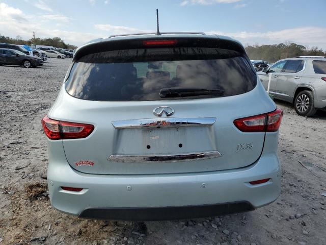 5N1AL0MN6DC336270 - 2013 INFINITI JX35 TURQUOISE photo 6