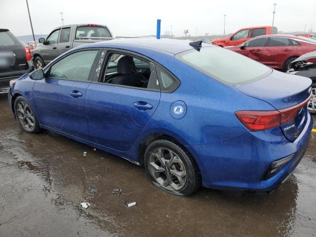 3KPF24AD7LE255155 - 2020 KIA FORTE FE BLUE photo 2