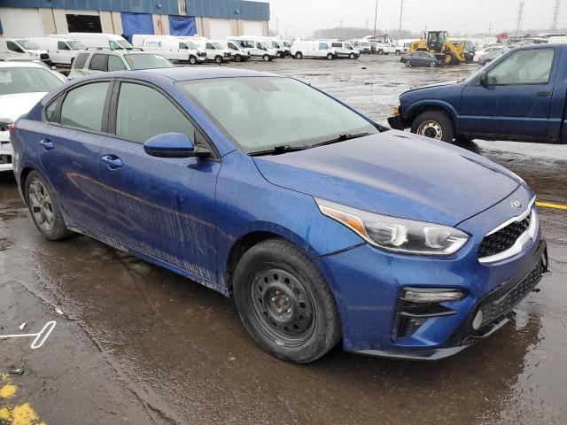 3KPF24AD7LE255155 - 2020 KIA FORTE FE BLUE photo 4