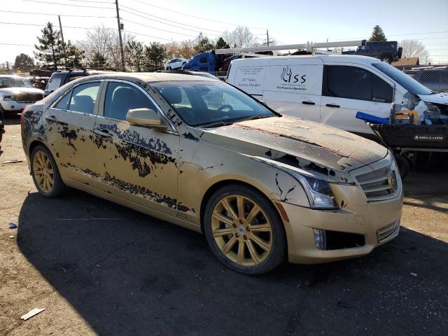 1G6AM5S39E0161082 - 2014 CADILLAC ATS PREMIUM GOLD photo 4