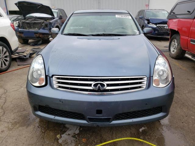 JNKCV51F45M303764 - 2005 INFINITI G35 BLUE photo 5