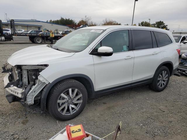 5FNYF6H50LB041254 - 2020 HONDA PILOT EXL WHITE photo 1