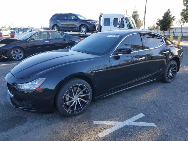 ZAM57XSA4H1225426 - 2017 MASERATI GHIBLI BLACK photo 1