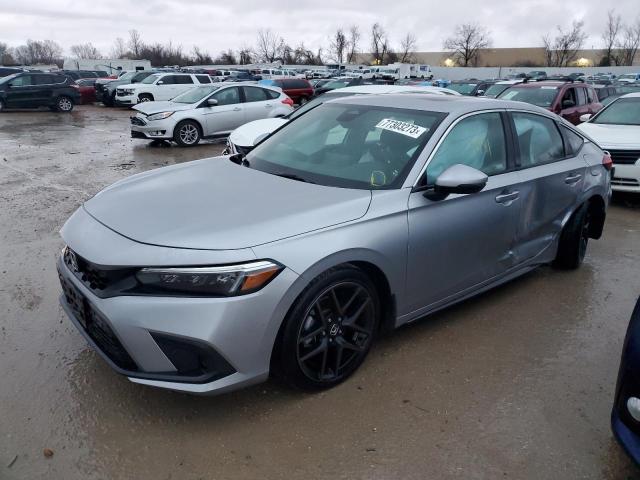 19XFL1H83PE008354 - 2023 HONDA CIVIC SPORT TOURING Silber Foto 1