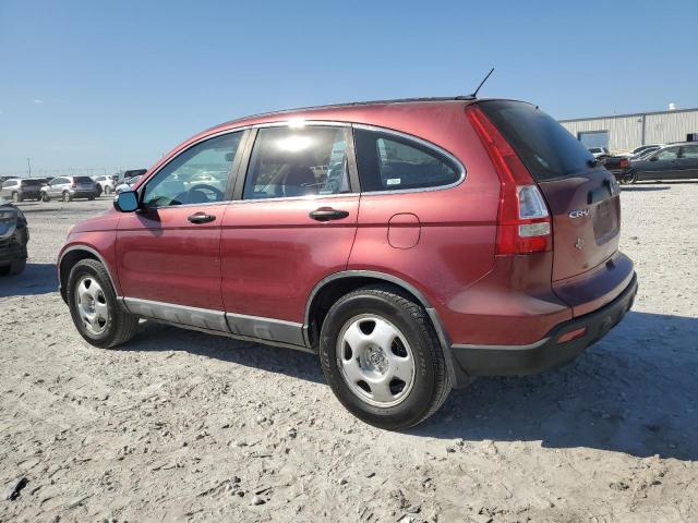 5J6RE38378L005788 - 2008 HONDA CR-V LX RED photo 2