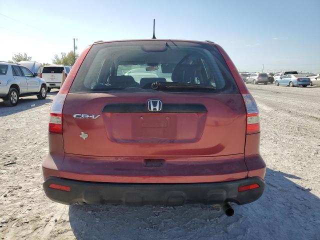 5J6RE38378L005788 - 2008 HONDA CR-V LX RED photo 6