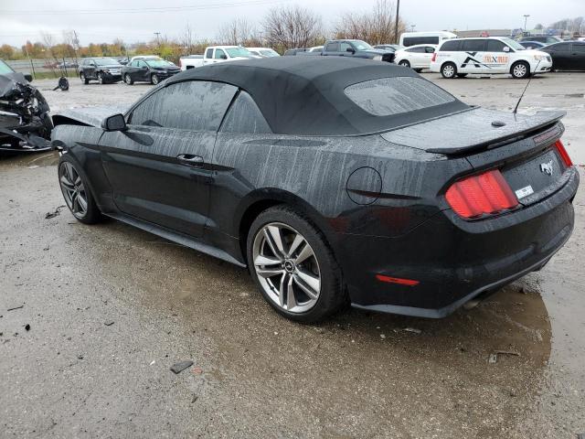 1FATP8UH1G5256030 - 2016 FORD MUSTANG BLACK photo 2
