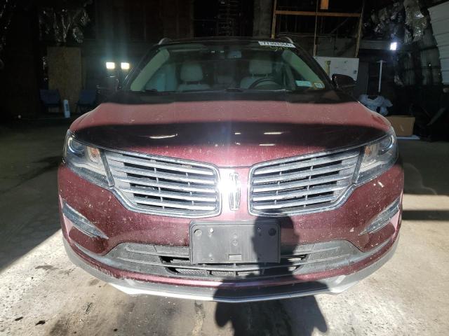 5LMCJ2D92HUL51682 - 2017 LINCOLN MKC SELECT Բորդո լուսանկար 5