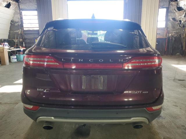 5LMCJ2D92HUL51682 - 2017 LINCOLN MKC SELECT Բորդո լուսանկար 6