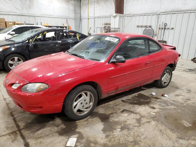3FAFP11372R123565 - 2002 FORD ESCORT ZX2 RED photo 1