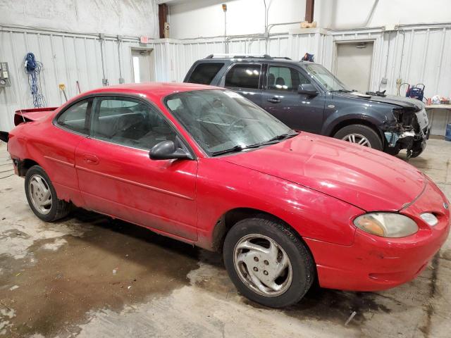 3FAFP11372R123565 - 2002 FORD ESCORT ZX2 RED photo 4