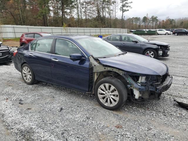 1HGCR2F86FA224096 - 2015 HONDA ACCORD EXL BLUE photo 4