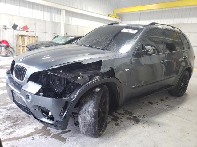 5UXZV4C55D0E11358 - 2013 BMW X5 XDRIVE35I GRAY photo 1