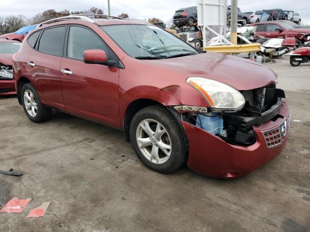 JN8AS5MVXAW103365 - 2010 NISSAN ROGUE S BURGUNDY photo 4