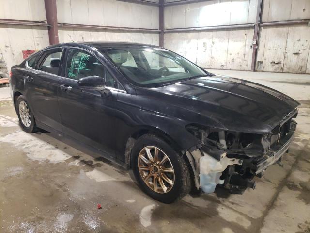 3FA6P0G78FR206478 - 2015 FORD FUSION S BLACK photo 4