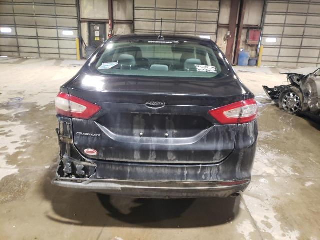 3FA6P0G78FR206478 - 2015 FORD FUSION S BLACK photo 6