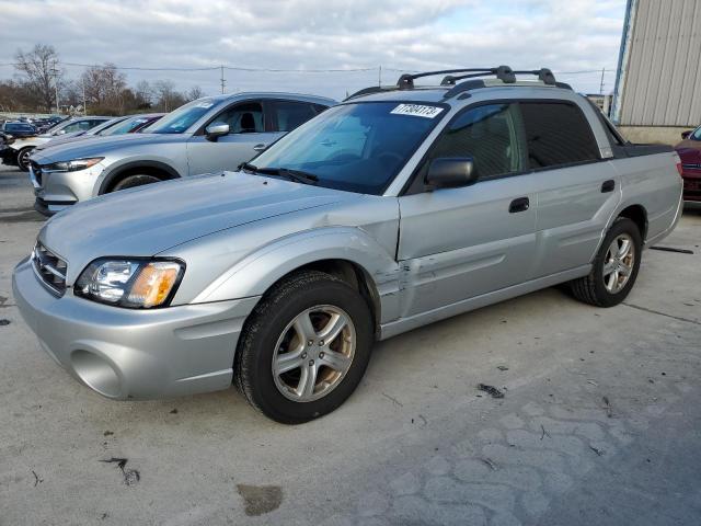 4S4BT62C467100270 - 2006 SUBARU BAJA SPORT GRAY photo 1