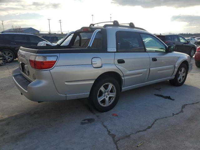 4S4BT62C467100270 - 2006 SUBARU BAJA SPORT GRAY photo 3