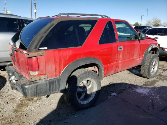 1GNCT18W1XK195017 - 1999 CHEVROLET BLAZER RED photo 3