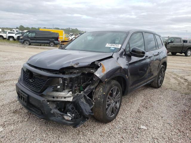 5FNYF7H56MB015829 - 2021 HONDA PASSPORT EXL رمادي صورة 1