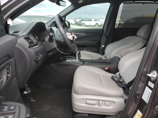 5FNYF7H56MB015829 - 2021 HONDA PASSPORT EXL رمادي صورة 7