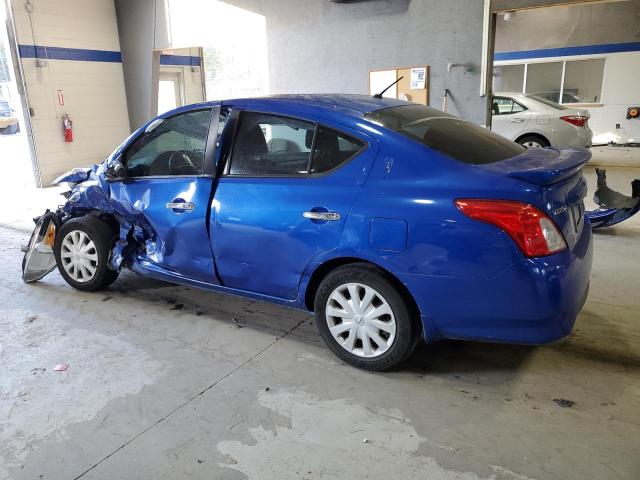 3N1CN7AP4FL806084 - 2015 NISSAN VERSA S BLUE photo 2