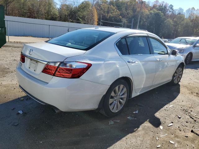 1HGCR2F82EA237376 - 2014 HONDA ACCORD EXL WHITE photo 3