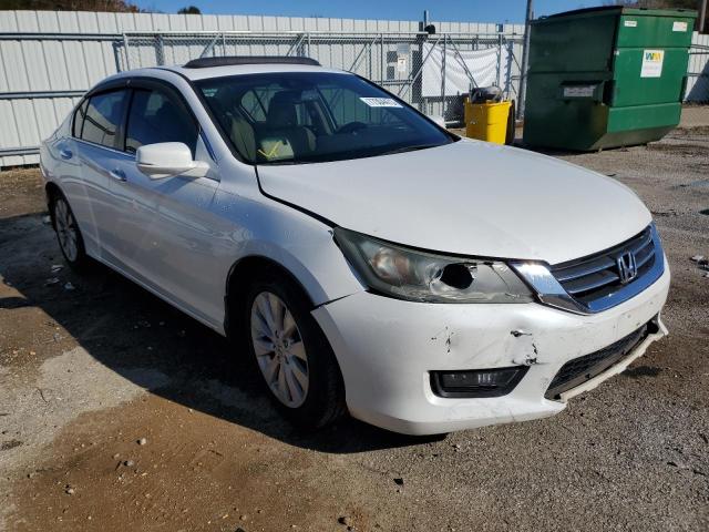 1HGCR2F82EA237376 - 2014 HONDA ACCORD EXL WHITE photo 4