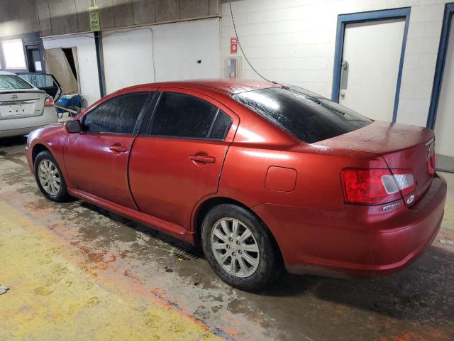 4A32B2FF8AE005488 - 2010 MITSUBISHI GALANT FE RED photo 2