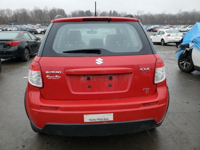 JS2YB5A30B6304924 - 2011 SUZUKI SX4 RED photo 6