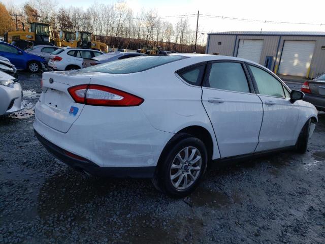 3FA6P0G75GR159444 - 2016 FORD FUSION S WHITE photo 3