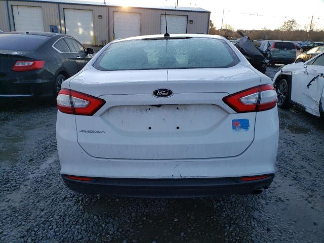 3FA6P0G75GR159444 - 2016 FORD FUSION S WHITE photo 6