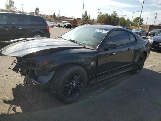 1FAFP40694F168195 - 2004 FORD MUSTANG BLACK photo 1