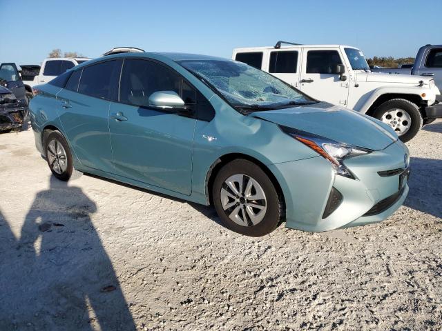 JTDKARFU9G3014945 - 2016 TOYOTA PRIUS BLUE photo 4