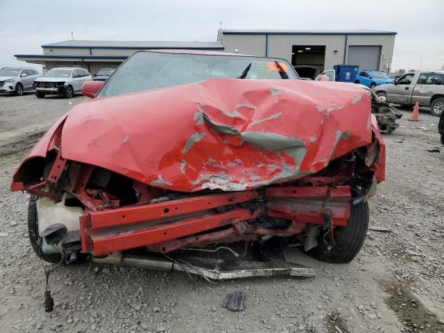 2G1WF52E459319809 - 2005 CHEVROLET IMPALA RED photo 5