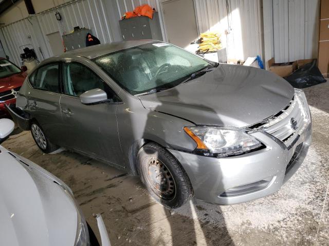 3N1AB7AP5EY322054 - 2014 NISSAN SENTRA S GRAY photo 4