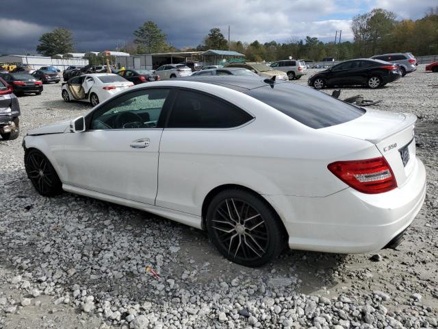 WDDGJ8JB2EG192746 - 2014 MERCEDES-BENZ C 350 4MATIC WHITE photo 2