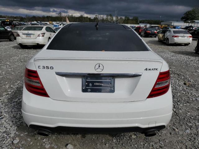 WDDGJ8JB2EG192746 - 2014 MERCEDES-BENZ C 350 4MATIC WHITE photo 6