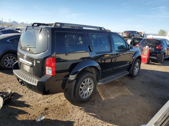 5N1BR18A08C618149 - 2008 NISSAN PATHFINDER LE BLACK photo 3