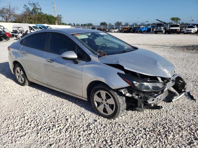 1G1BC5SM8J7124421 - 2018 CHEVROLET CRUZE LS SILVER photo 4