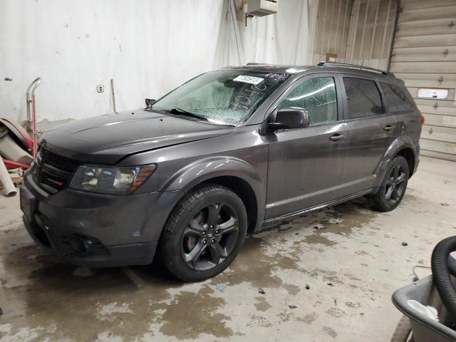 3C4PDCGB3KT875235 - 2019 DODGE JOURNEY CROSSROAD GRAY photo 1